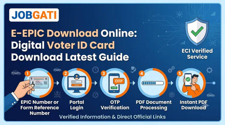 E EPIC Download Online: Digital Voter ID Card Download Latest Guide | JobGati