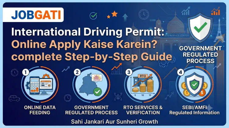 International Driving Permit Apply Online — Latest Process | JobGati