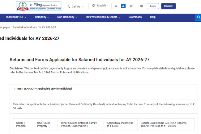Income Tax Slab FY 2026-27: Naya Old vs New Regime Guide | JobGati