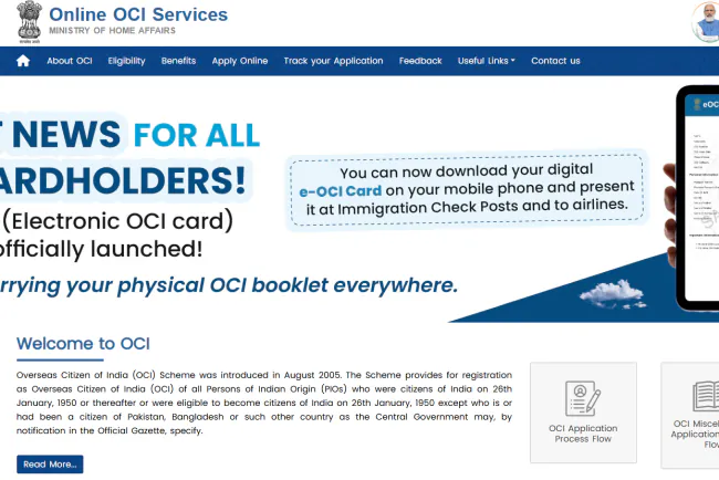 e-OCI Card Online Apply: Naya Digital Process Guide | JobGati