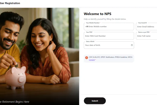 NPS Individual Subscriber Registration Online - Latest Tarika, Documents aur Tax Benefits | JobGati