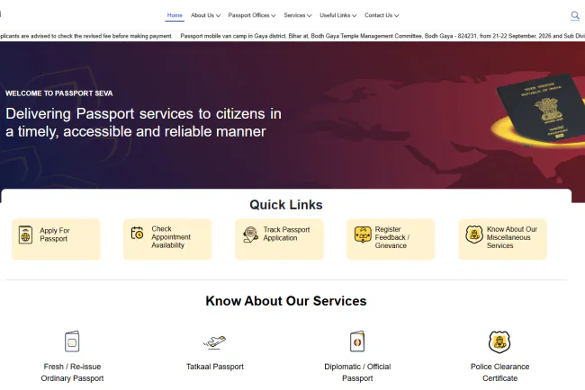 Passport Renewal Online 2026: Apply at PassSeva, Documents, Fees and Processing Time