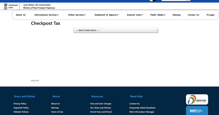 Check Post Tax (Duty Paid) Vehicle - Kaise Verify Karein Online