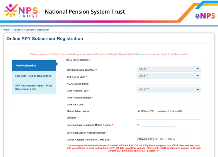 Atal Pension Yojana (APY) - Online Apply, Premium Table & Guaranteed Pension | JobGati