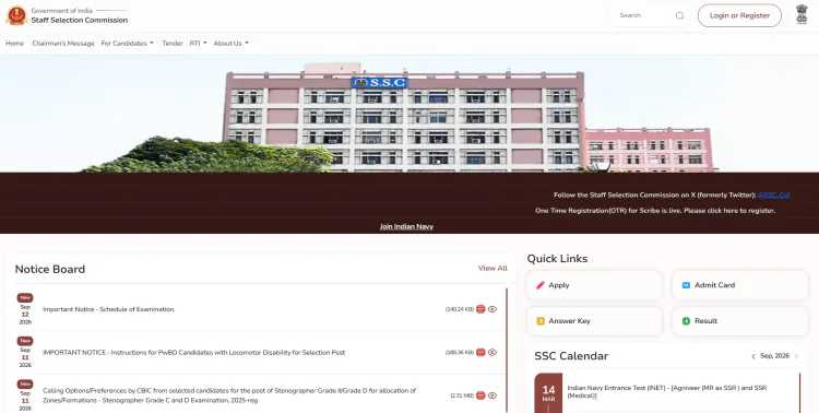 SSC CHSL 2026: Online Application, Eligibility, Exam Date & Vacancy Details | Jobgati
