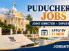 Puducherry Joint Director Recruitment 2026: Planning and Research