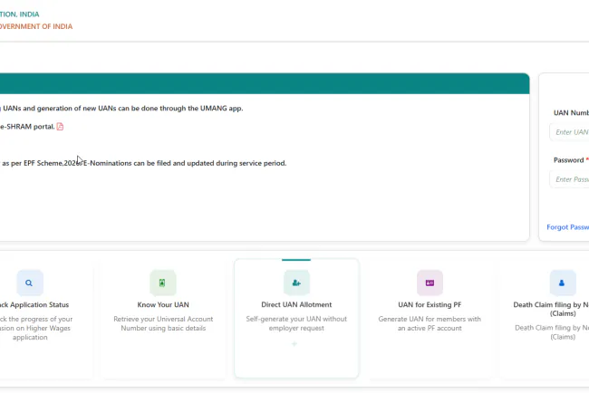 Epfo Joint Declaration Form Kyc Correction Guide