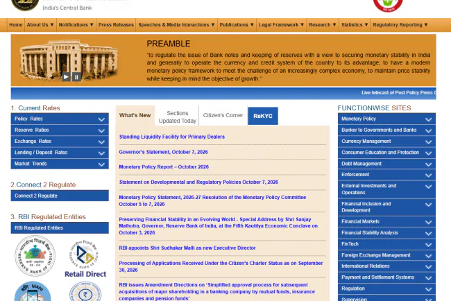 RBI Repo Rate October 2026: New Rate, EMI & FD Par Kya Asar Hoga?