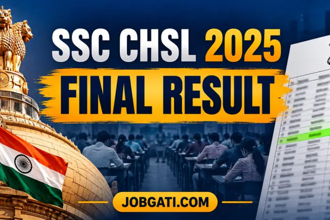 SSC CHSL 2025 Final Result: Official Notice and Next Steps